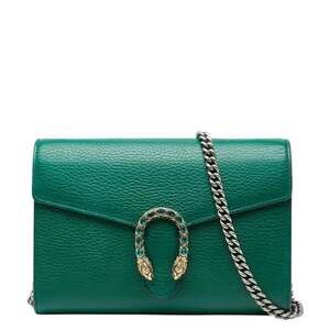 GUCCI Green Leather Shoulder Bag